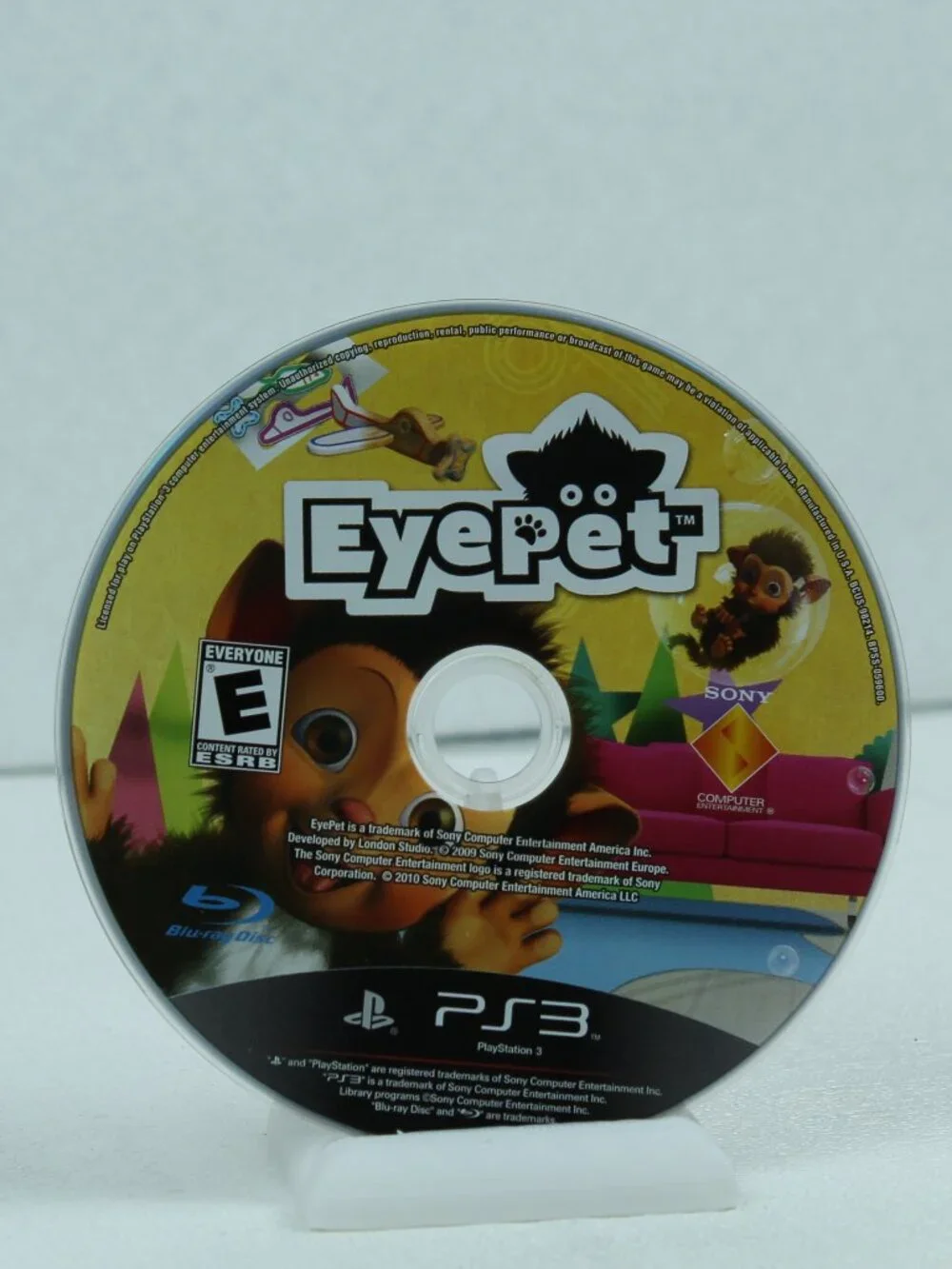 EyePet (PlayStation 3 PS3) Loose Disc Only Tested